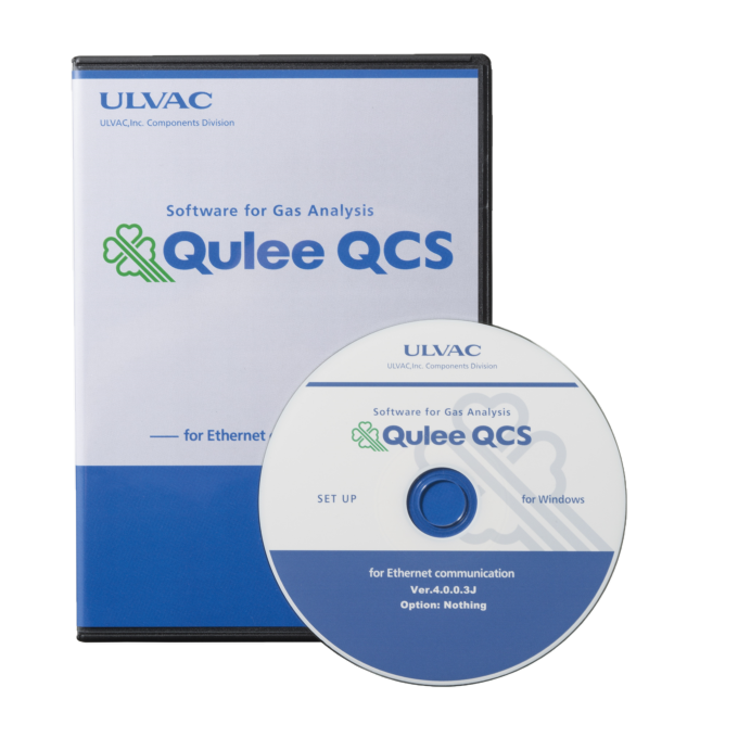 ULVAC Software for Gas Analysis Qulee QCS Ver.4.2
