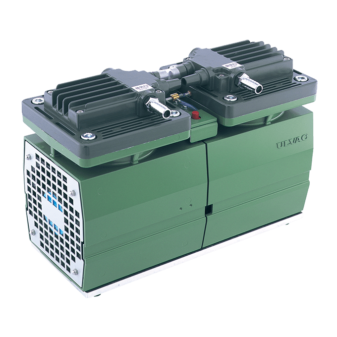 ULVAC Diaphragm Type Dry Vacuum Pump DA / DAP / DAT Series 2nd Stage Type